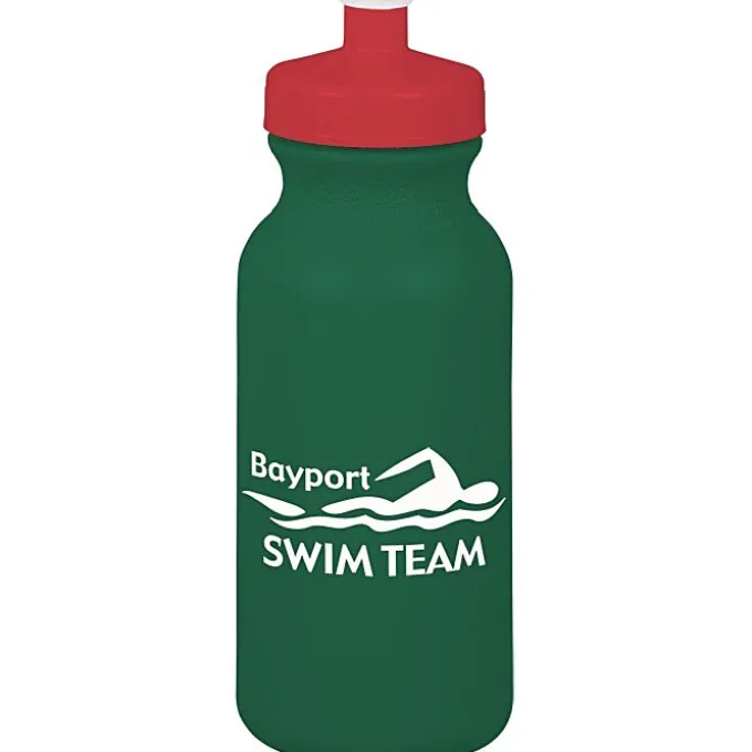 Sport Bottle with Push Pull Lid - 20 oz - Colors