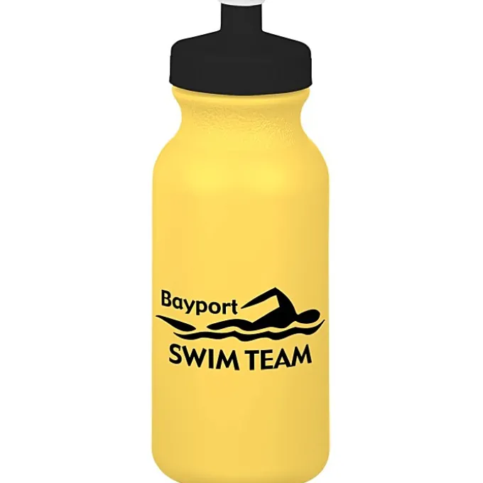 Sport Bottle with Push Pull Lid - 20 oz - Colors
