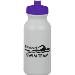 Sport Bottle with Push Pull Lid - 20 oz - Colors