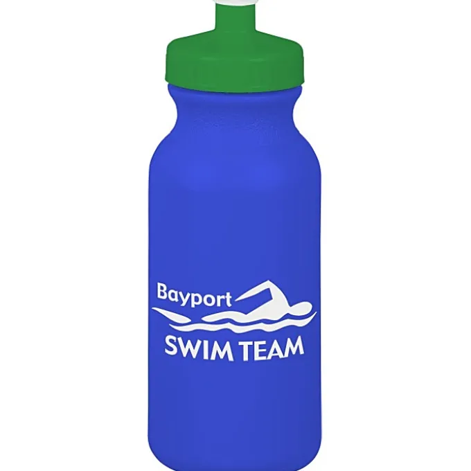 Sport Bottle with Push Pull Lid - 20 oz - Colors
