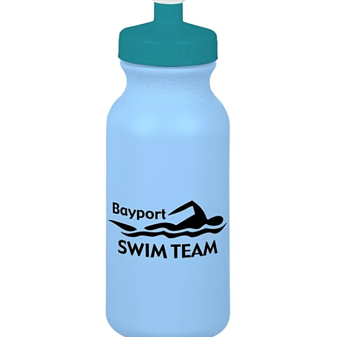 Sport Bottle with Push Pull Lid - 20 oz - Colors