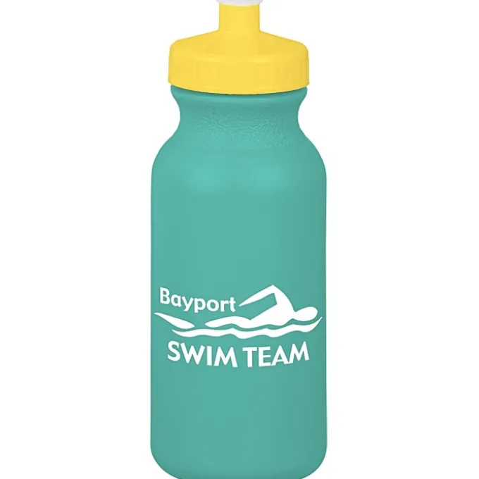 Sport Bottle with Push Pull Lid - 20 oz - Colors