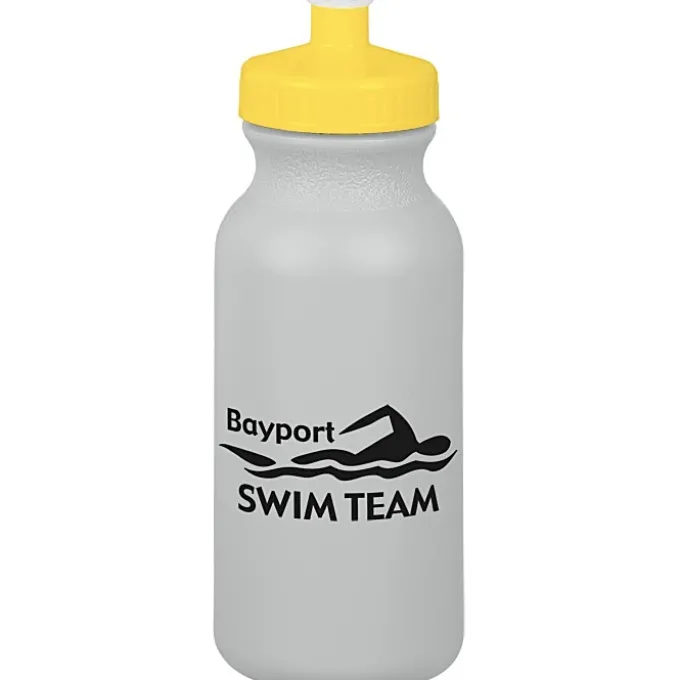 Sport Bottle with Push Pull Lid - 20 oz - Colors