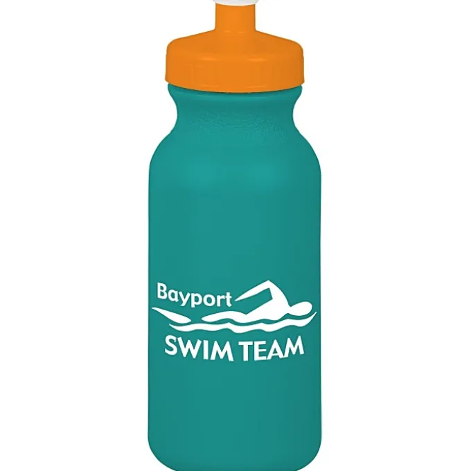 Sport Bottle with Push Pull Lid - 20 oz - Colors