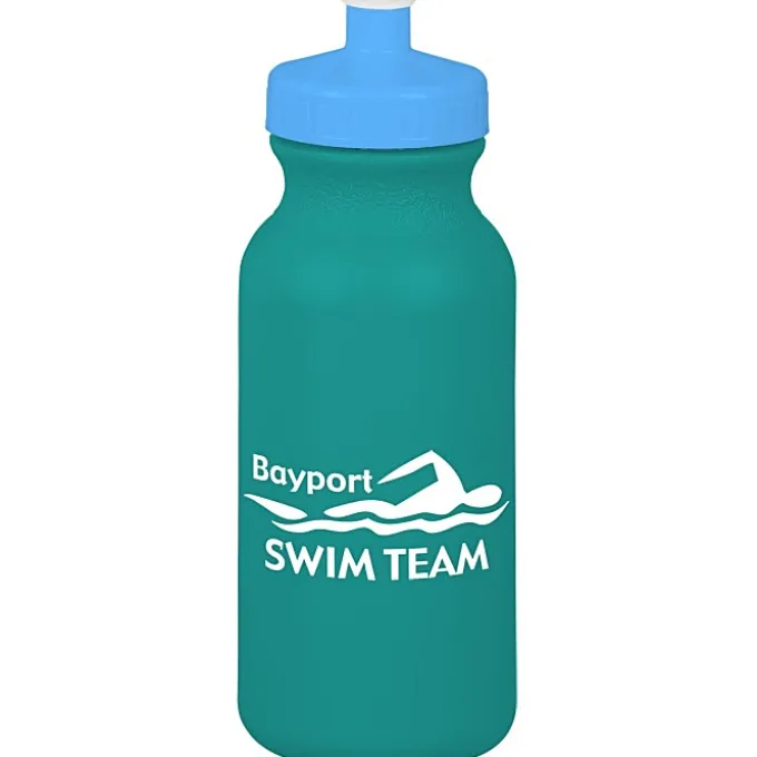 Sport Bottle with Push Pull Lid - 20 oz - Colors