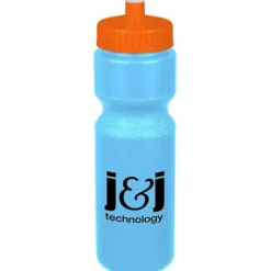 Sport Bottle with Push Pull Lid - 28 oz - Colors