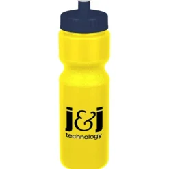 Sport Bottle with Push Pull Lid - 28 oz - Colors