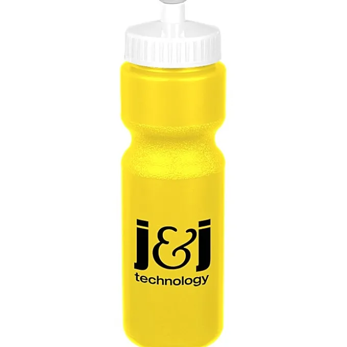 Sport Bottle with Push Pull Lid - 28 oz - Colors