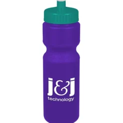 Sport Bottle with Push Pull Lid - 28 oz - Colors