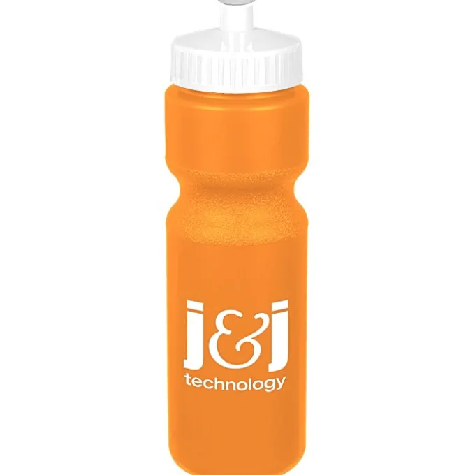 Sport Bottle with Push Pull Lid - 28 oz - Colors