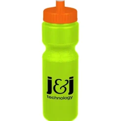 Sport Bottle with Push Pull Lid - 28 oz - Colors
