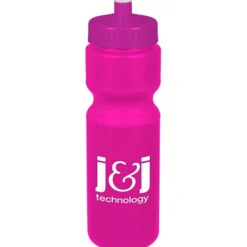 Sport Bottle with Push Pull Lid - 28 oz - Colors