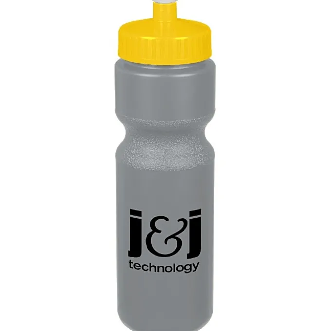 Sport Bottle with Push Pull Lid - 28 oz - Colors