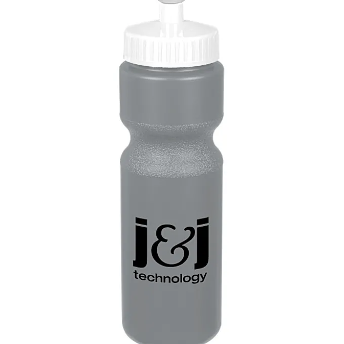 Sport Bottle with Push Pull Lid - 28 oz - Colors