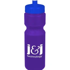 Sport Bottle with Push Pull Lid - 28 oz - Colors