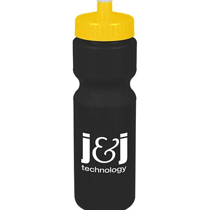 Sport Bottle with Push Pull Lid - 28 oz - Colors