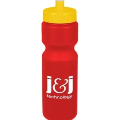Sport Bottle with Push Pull Lid - 28 oz - Colors