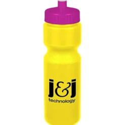 Sport Bottle with Push Pull Lid - 28 oz - Colors
