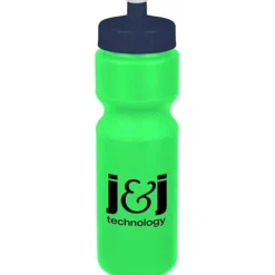 Sport Bottle with Push Pull Lid - 28 oz - Colors
