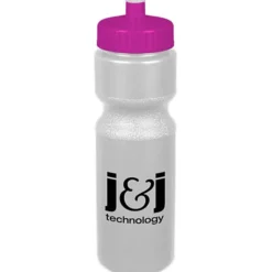 Sport Bottle with Push Pull Lid - 28 oz - Colors