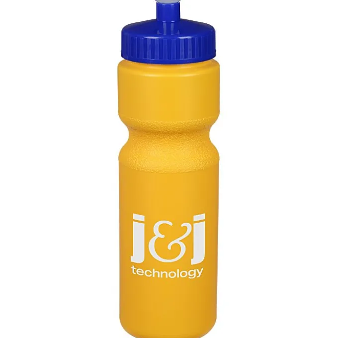 Sport Bottle with Push Pull Lid - 28 oz - Colors