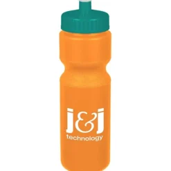 Sport Bottle with Push Pull Lid - 28 oz - Colors