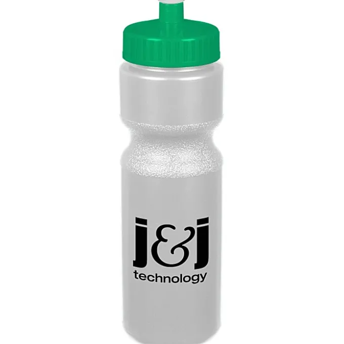 Sport Bottle with Push Pull Lid - 28 oz - Colors