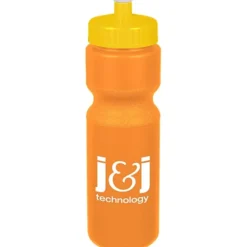 Sport Bottle with Push Pull Lid - 28 oz - Colors