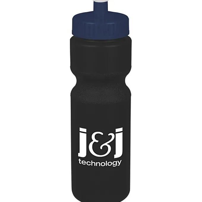 Sport Bottle with Push Pull Lid - 28 oz - Colors