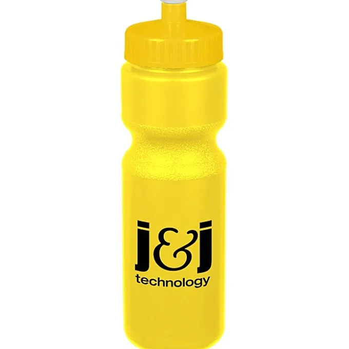 Sport Bottle with Push Pull Lid - 28 oz - Colors