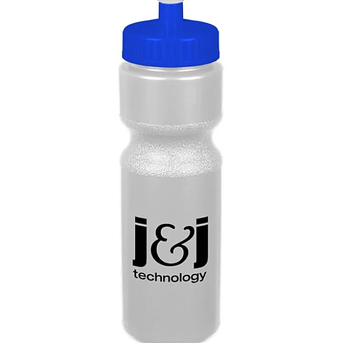 Sport Bottle with Push Pull Lid - 28 oz - Colors