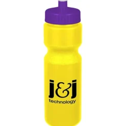 Sport Bottle with Push Pull Lid - 28 oz - Colors
