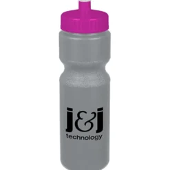 Sport Bottle with Push Pull Lid - 28 oz - Colors