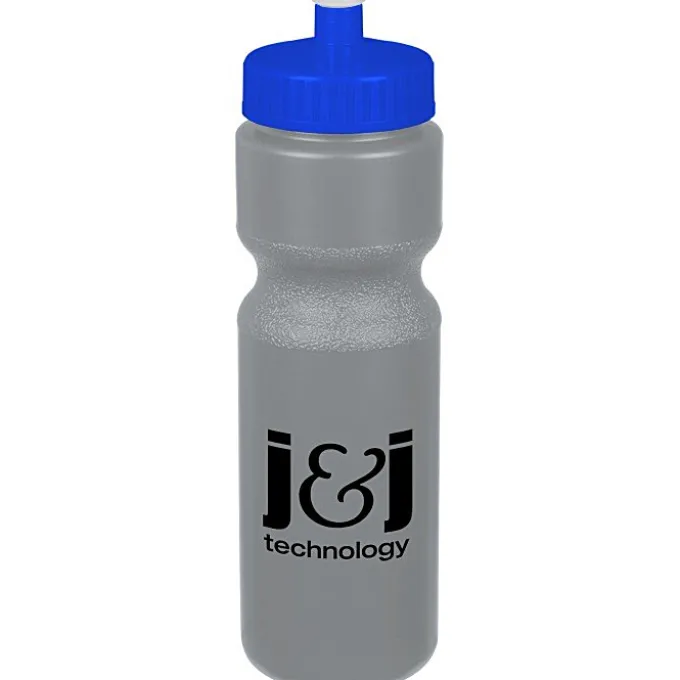 Sport Bottle with Push Pull Lid - 28 oz - Colors
