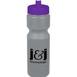 Sport Bottle with Push Pull Lid - 28 oz - Colors