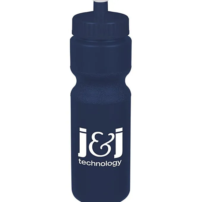 Sport Bottle with Push Pull Lid - 28 oz - Colors