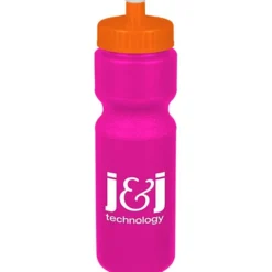 Sport Bottle with Push Pull Lid - 28 oz - Colors