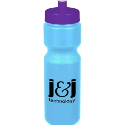 Sport Bottle with Push Pull Lid - 28 oz - Colors