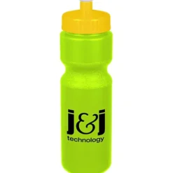 Sport Bottle with Push Pull Lid - 28 oz - Colors