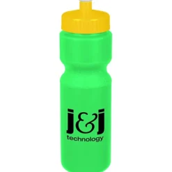 Sport Bottle with Push Pull Lid - 28 oz - Colors