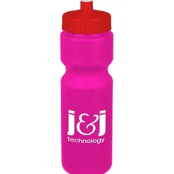 Sport Bottle with Push Pull Lid - 28 oz - Colors