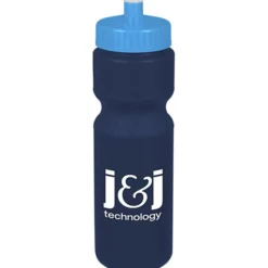 Sport Bottle with Push Pull Lid - 28 oz - Colors