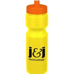 Sport Bottle with Push Pull Lid - 28 oz - Colors