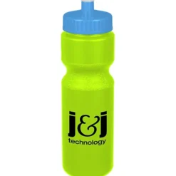 Sport Bottle with Push Pull Lid - 28 oz - Colors