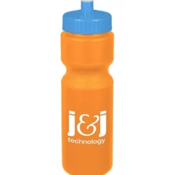Sport Bottle with Push Pull Lid - 28 oz - Colors