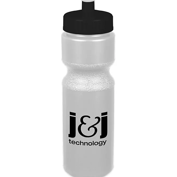 Sport Bottle with Push Pull Lid - 28 oz - Colors