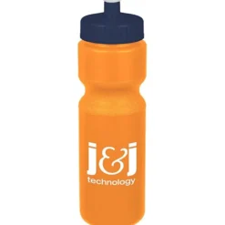 Sport Bottle with Push Pull Lid - 28 oz - Colors