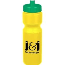 Sport Bottle with Push Pull Lid - 28 oz - Colors