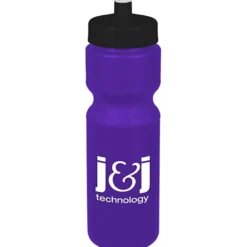 Sport Bottle with Push Pull Lid - 28 oz - Colors