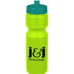 Sport Bottle with Push Pull Lid - 28 oz - Colors